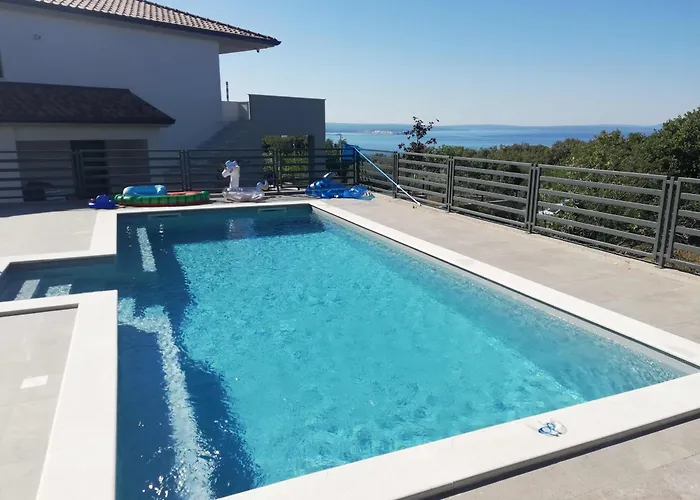 Luxury Seaview With Private Pool Apartman Kostrena
